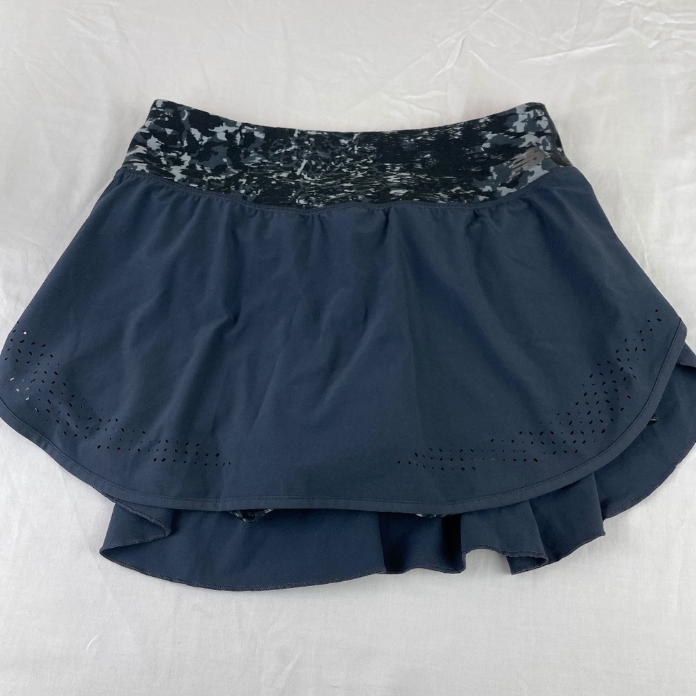 New Balance NB Dry Blue Lined Skort Skirt Shorts